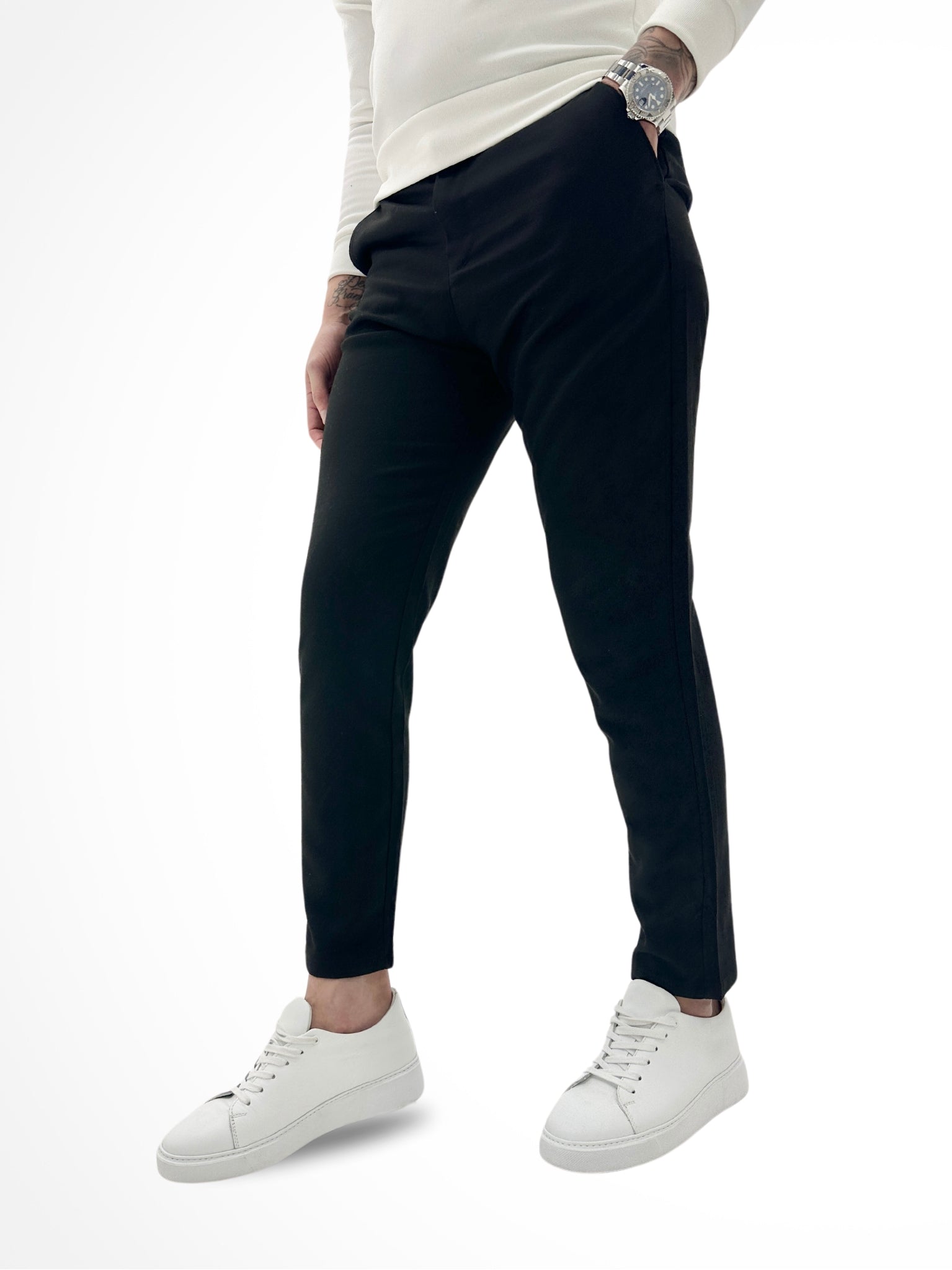 BELMONT FORMAL TROUSERS JET BLACK