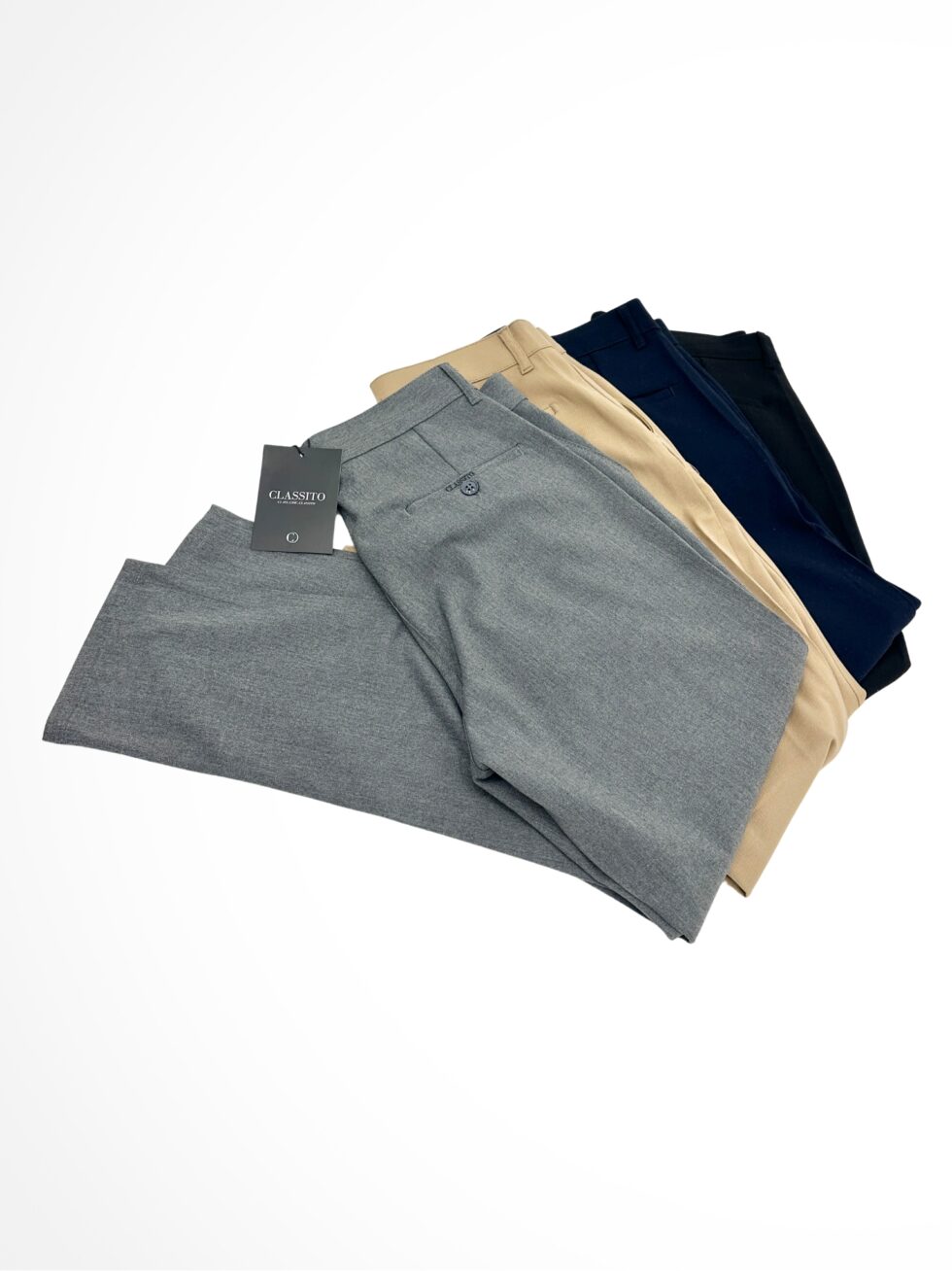 BELMONT FORMAL TROUSERS JET BLACK