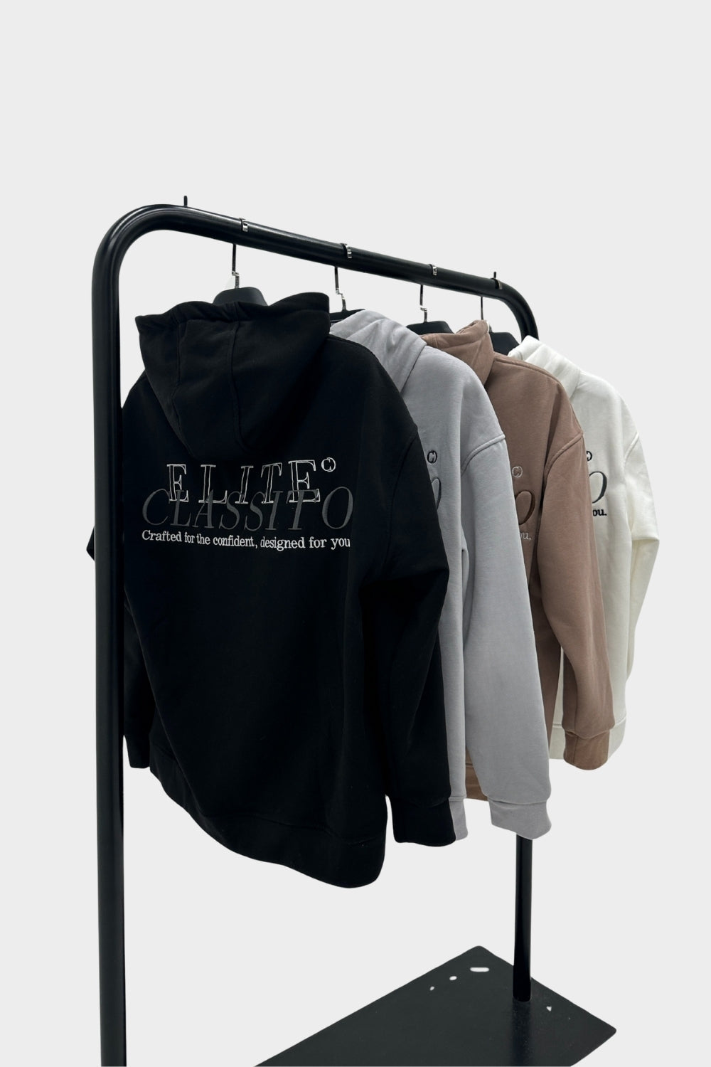 ELITE ELEGANCE OVERSIZED HOODIE BEIGE