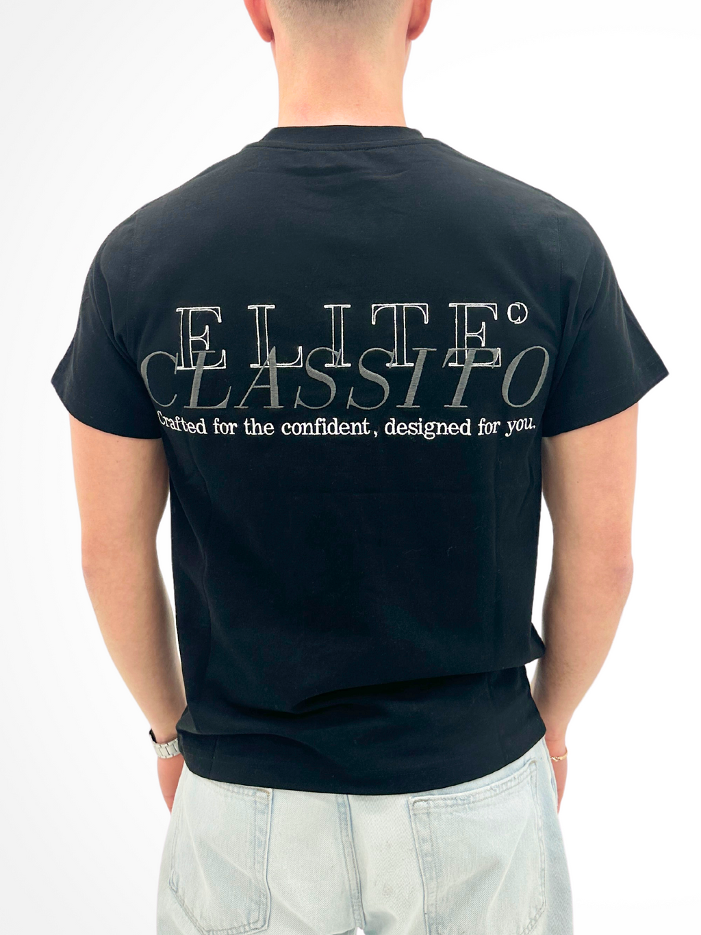 ELITE ELEGANCE ACTIVE T-SHIRT JET BLACK