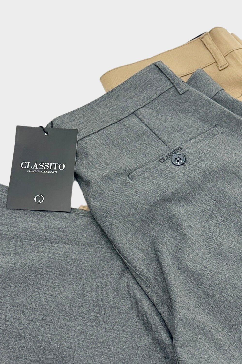 BELMONT FORMAL TROUSERS NAVY BLUE