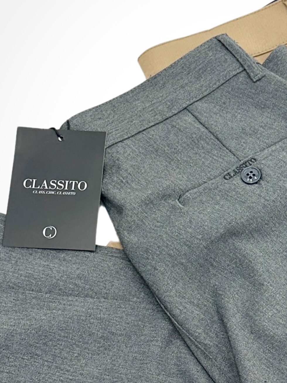 BELMONT FORMAL TROUSERS JET BLACK