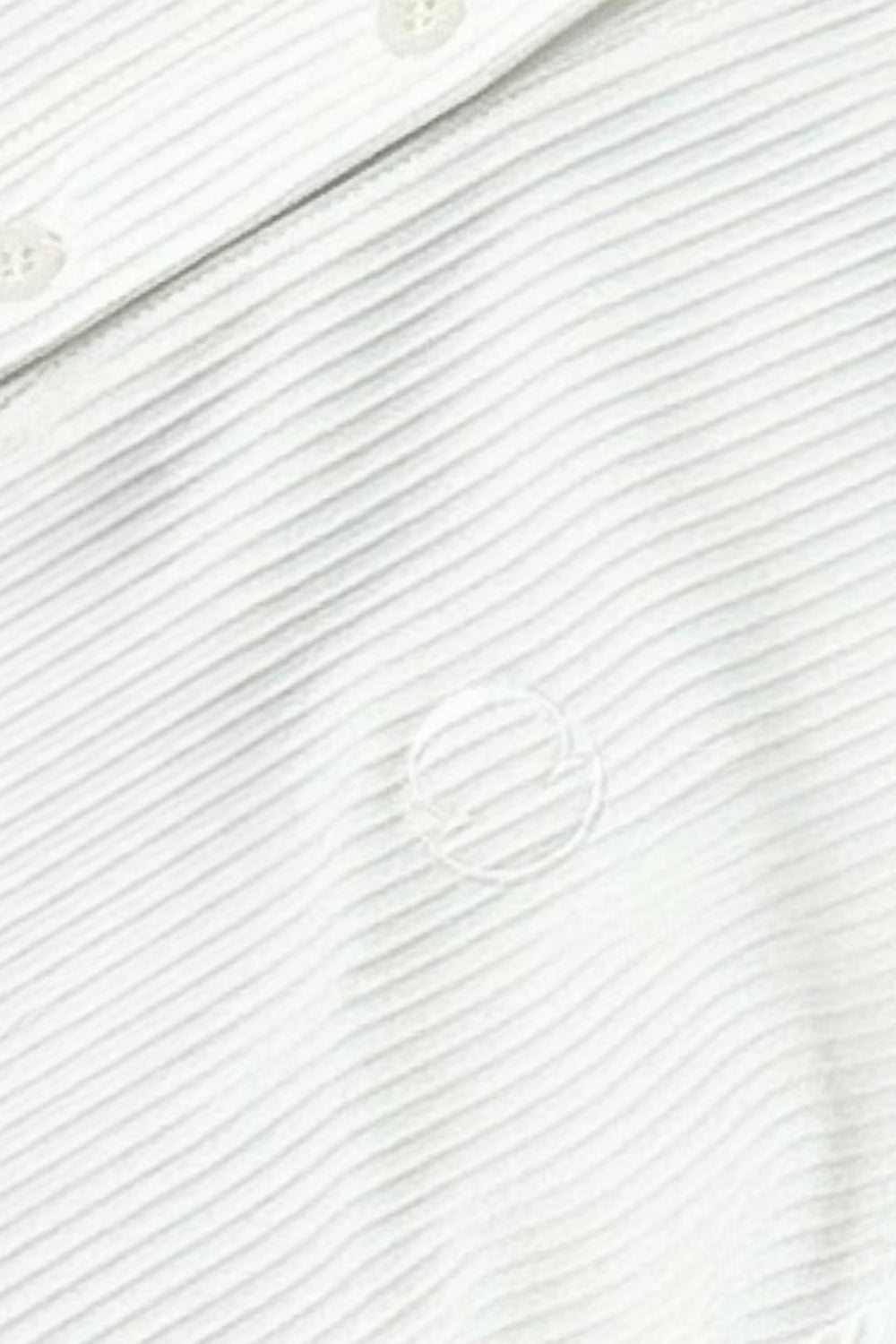 THE RIBBED LONGSLEEVE POLO JET BLACK