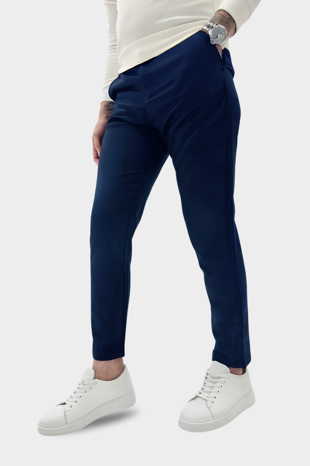 BELMONT FORMAL TROUSERS NAVY BLUE