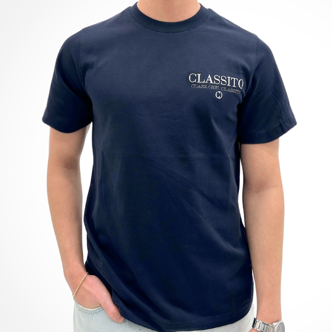 ELITE ELEGANCE ACTIVE T-SHIRT NAVY BLUE