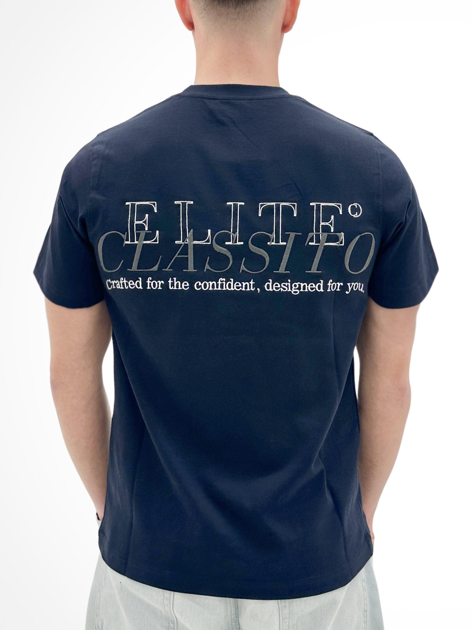 ELITE ELEGANCE ACTIVE T-SHIRT NAVY BLUE ELITE ELEGANCE ACTIVE T-SHIRT NAVY BLUE
